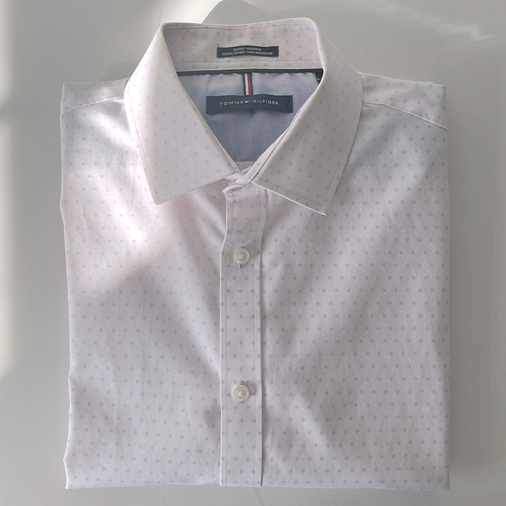 Tommy Hilfiger Slimfit Non-iron Dress Shirt